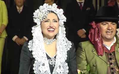 Adriana Vico y Valentina Tárraga, nuevas belleas del foc d’Alacant
