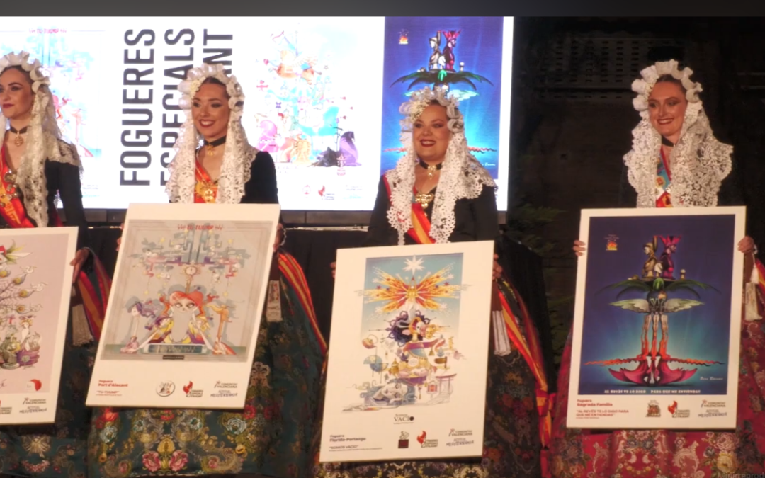 Fogueres Especials presenta sus bocetos y maquetas digitales 2025