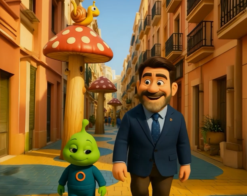 La nueva guía turística de Alicante… tiene forma de alien y usa filtros