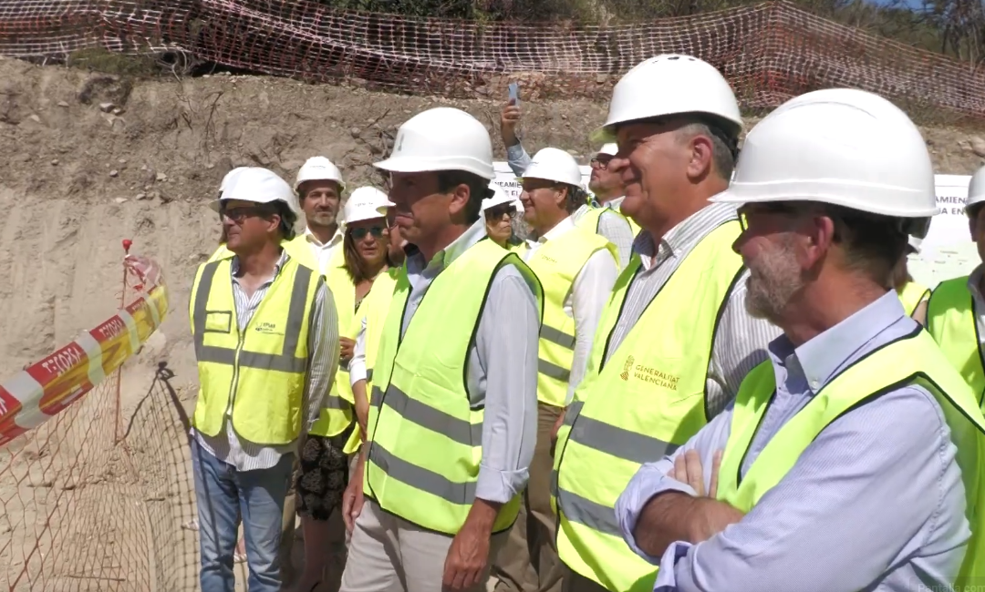 Obras de la Estación Depuradora de Aguas Residuales en El Campello