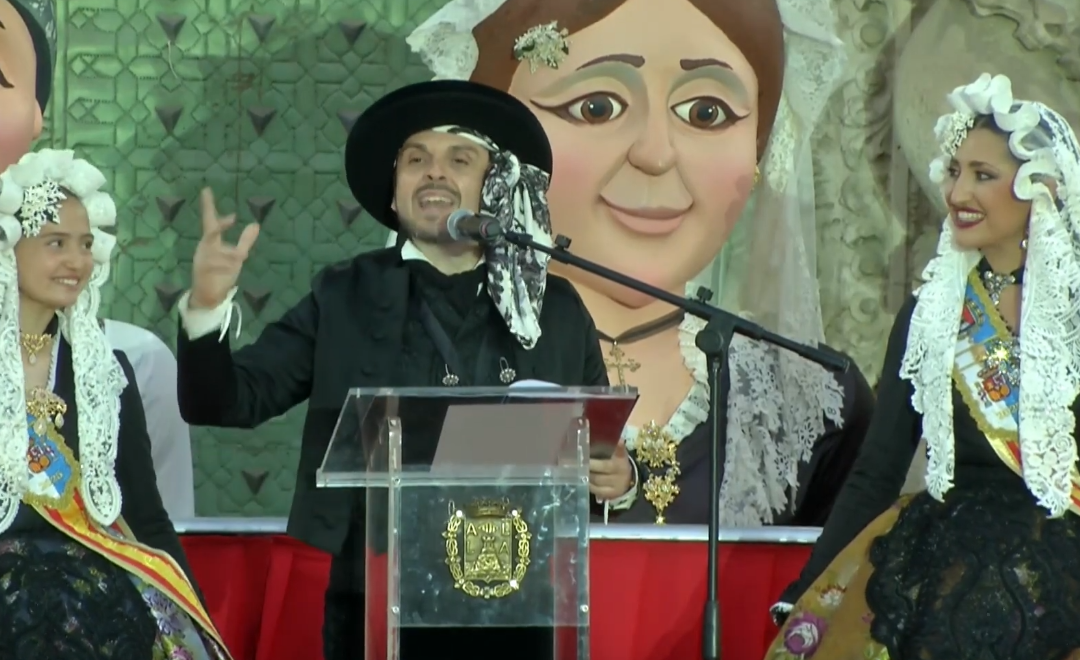 Rubén Hernández, pregonero de las Hogueras 2025