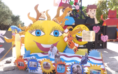 Este fin de semana el centro San Rafael ha celebrado su particular festa de Foguera