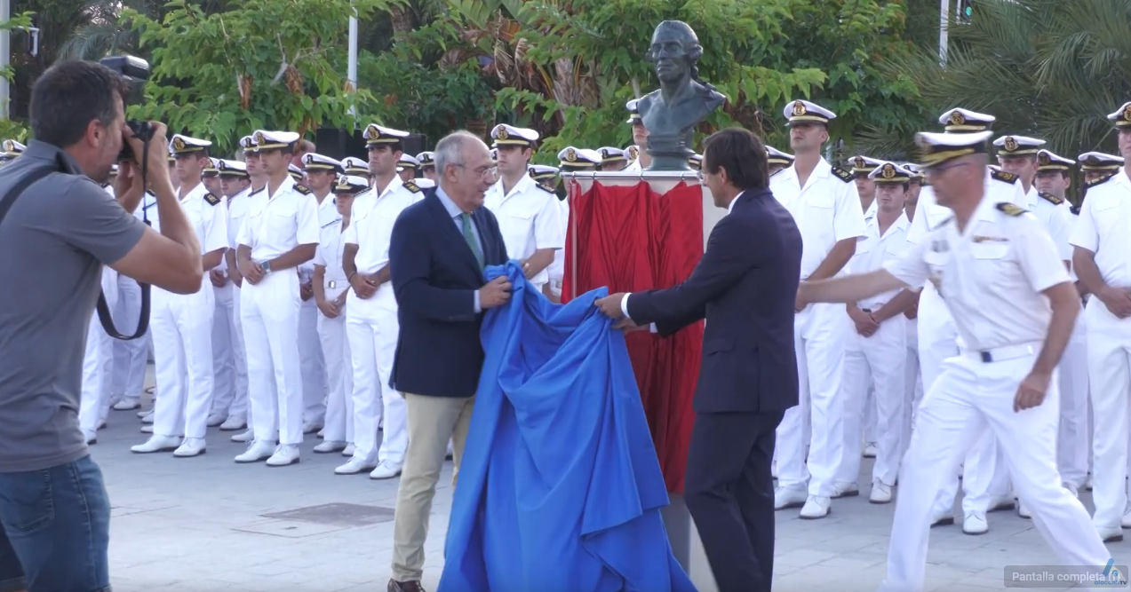 Alicante cede un espacio público a la memoria del ilustre Jorge Juan y Santacilia
