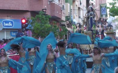 El barrio de San Blas vive sus Moros y Cristianos
