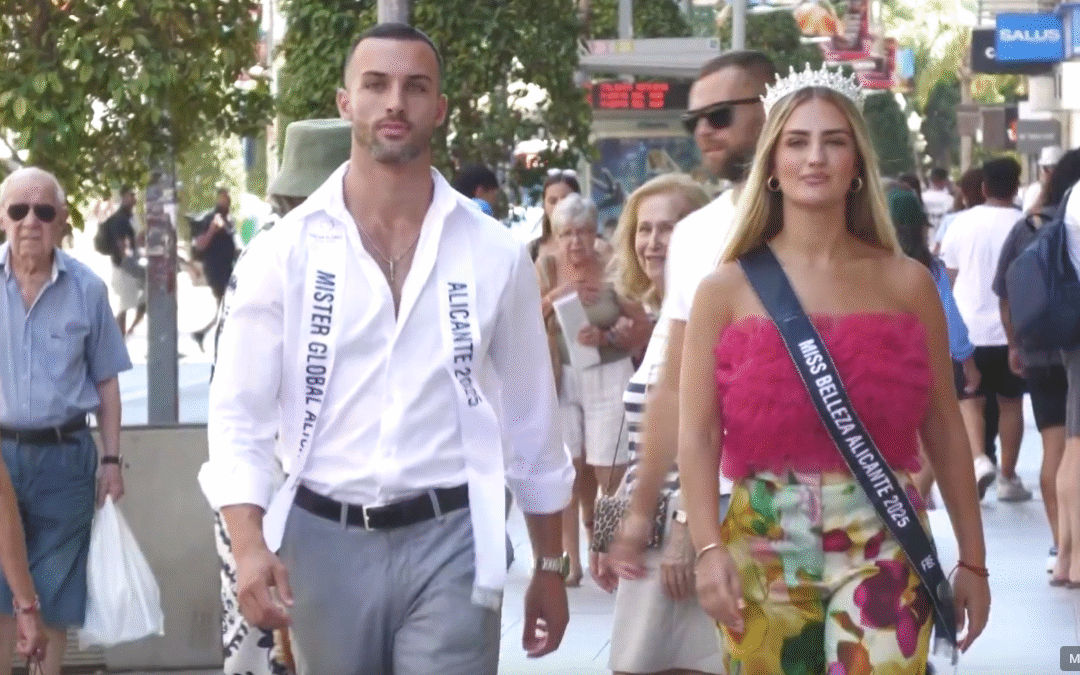 Fabiola Martínez y Ángel Cárceles, Miss y Mister Alicante