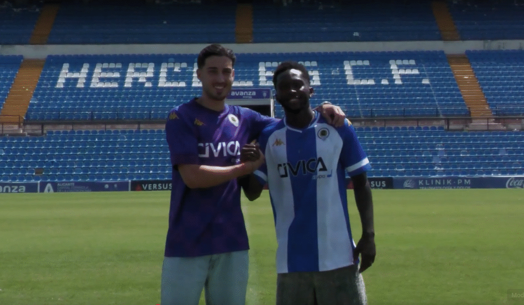El Hércules presenta a Ben Hamed y Unai Ropero