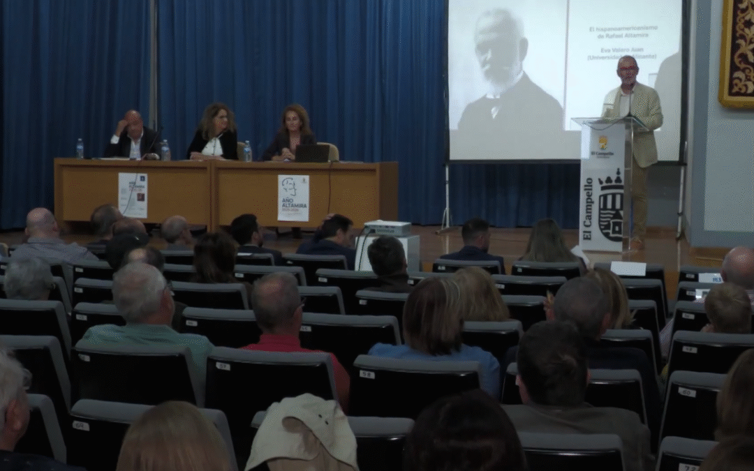El Campello honra el legado de Rafael Altamira