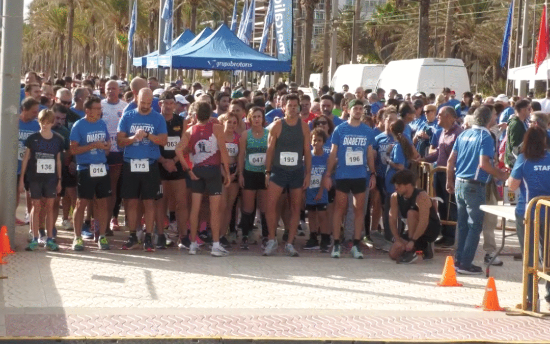 Más de 500 personas en la caminata del Día de la Diabetes en El Campello