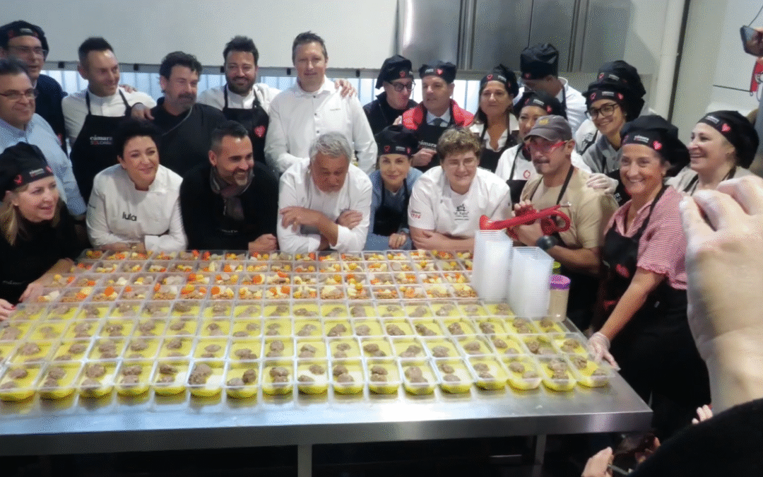 Alta cocina solidaria para que nadie se quede sin Navidad