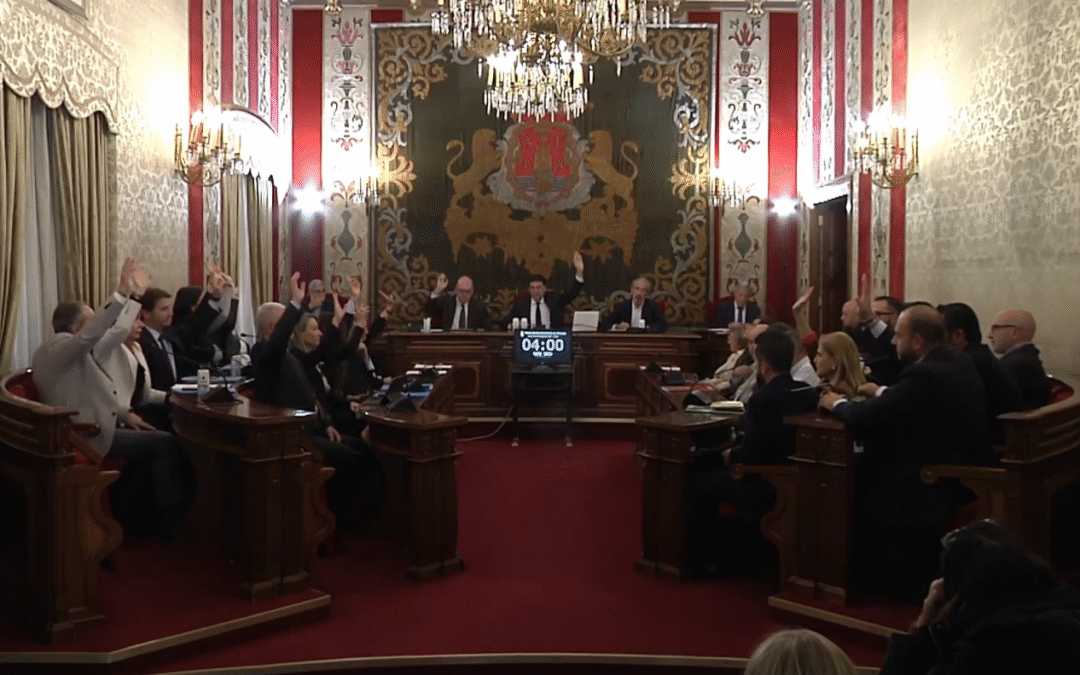 Alicante aprueba sus presupuestos con refuerzo en limpieza