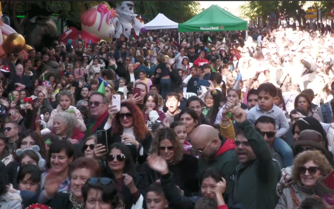 La Rambla se llena de niños en la Nochevieja infantil