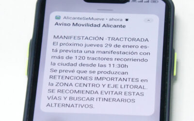 Alicante informa sobre movilidad en tiempo real con “Alicante se mueve”