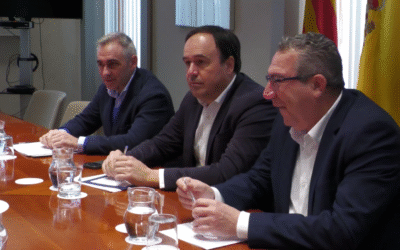 El President de la Generalitat aborda agua y la financiación en su visita a Alicante