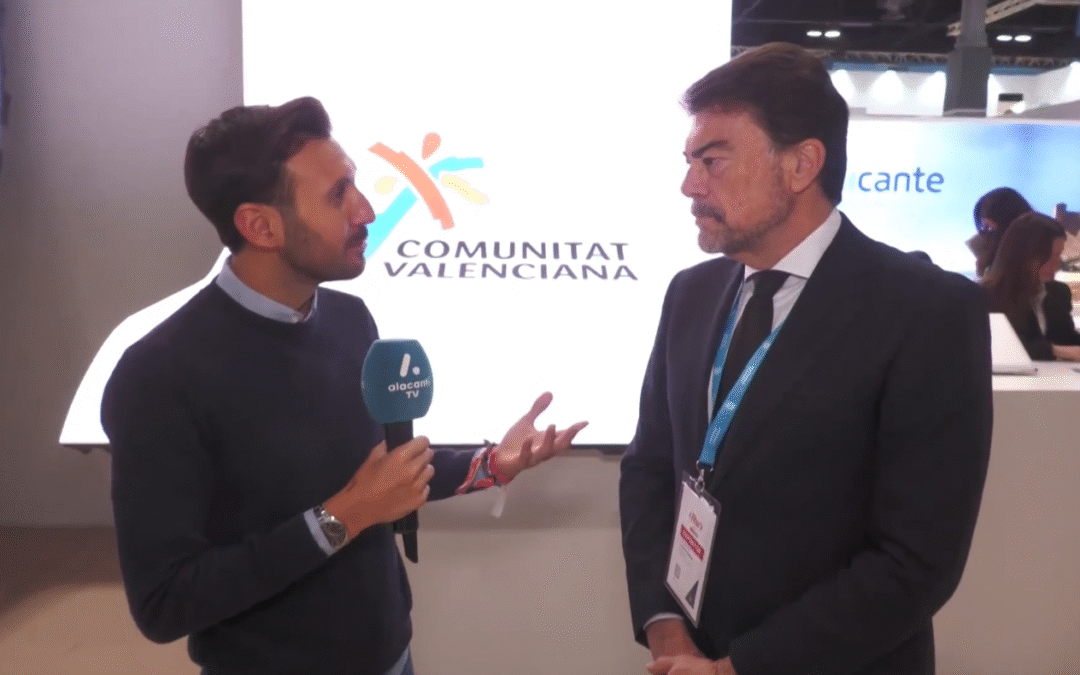 Luis Barcala en Fitur 2026: «Alicante ha batido todos los récords»