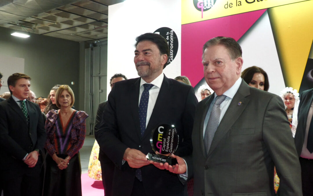 Balance histórico de Alicante 2025 como Capital Española de la Gastronomía