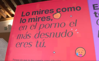 «Desnudos ante el porno», campaña autonómica juvenil contra la pornografía