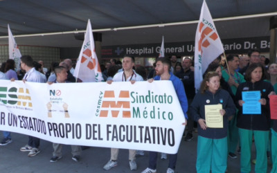 Nueva semana de huelga médica por el bloqueo con Sanidad