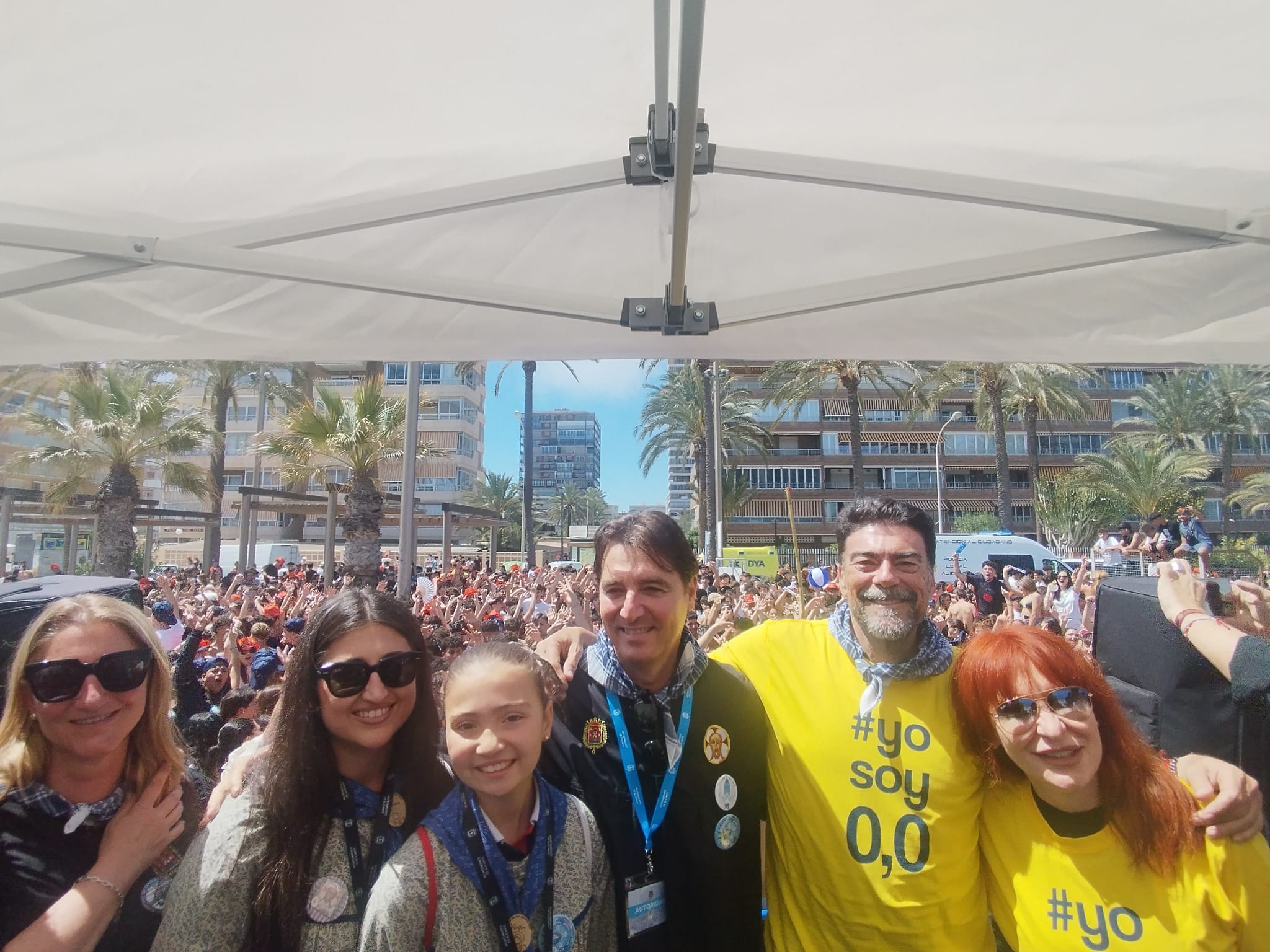 Más de 12.000 jóvenes disfrutan de una Santa Faz 0,0