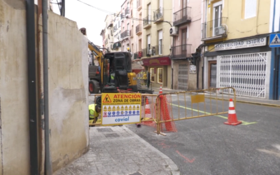 Xixona cierra el carrer del Vall para su renovación integral