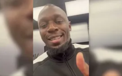 Usain Bolt felicita al Balonmano Sant Joan por su título de Liga