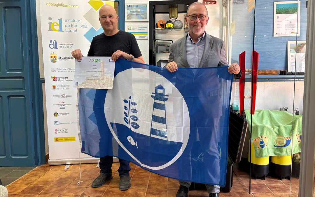 El Instituto de Ecología Litoral de El Campello revalida la Bandera Azul