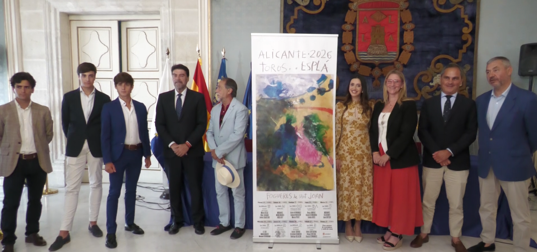 Feria de Hogueras Alicante 2026: cartel taurino en Alicante