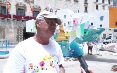 Pedro Espadero: «Me gustaría plantar la Hoguera del Centenario»
