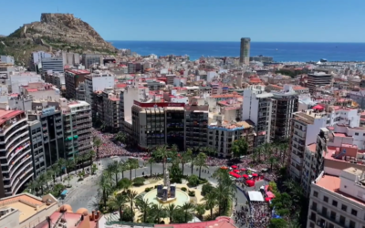 La Pirotecnia Alto Palancia gana el concurso de mascletàs de las Hogueras de Alicante 2026