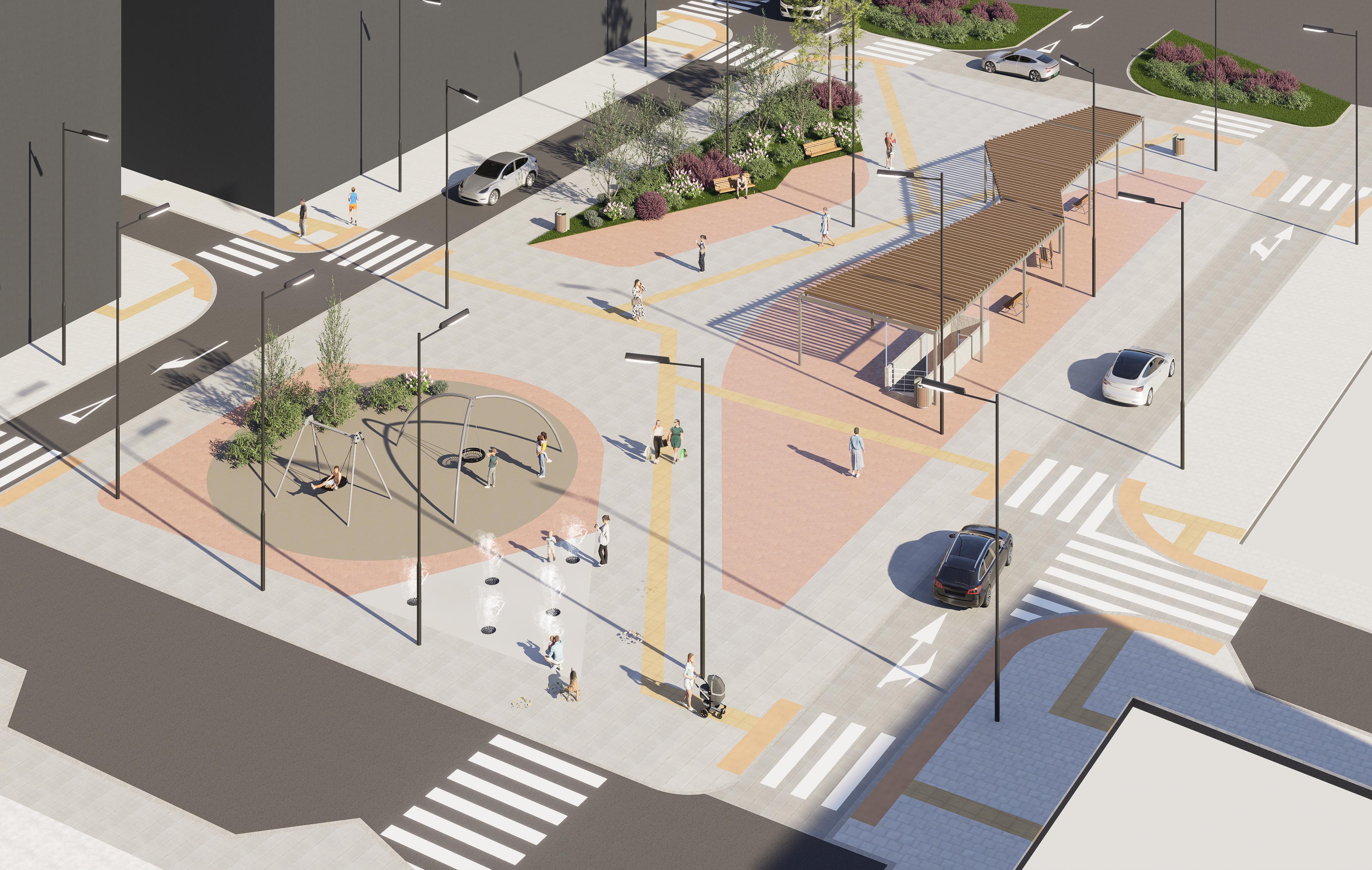 Avanza la reforma del parking y la Plaza de la Montañeta