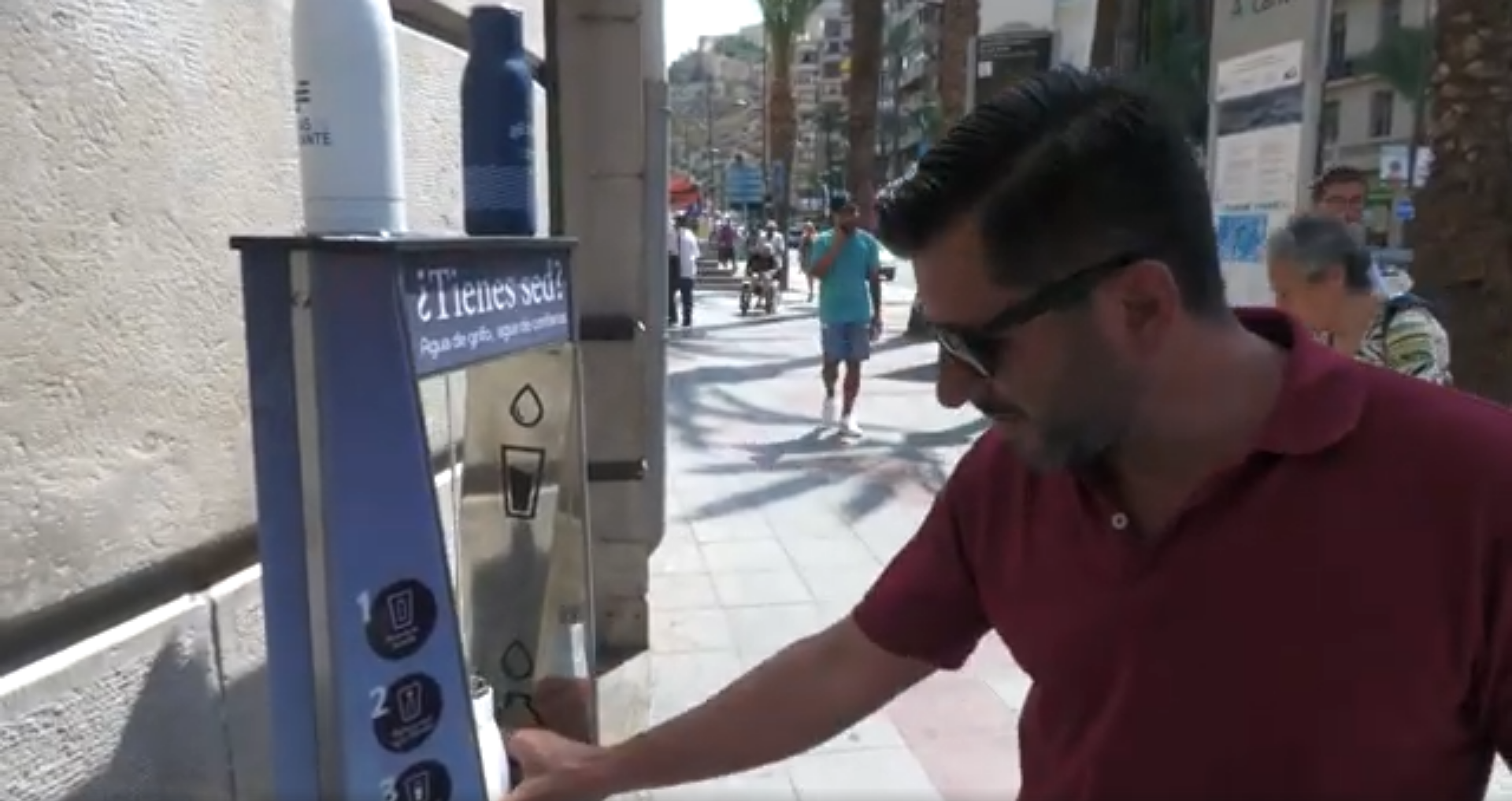 Las olas de calor disparan el consumo de agua en las fuentes de Alicante