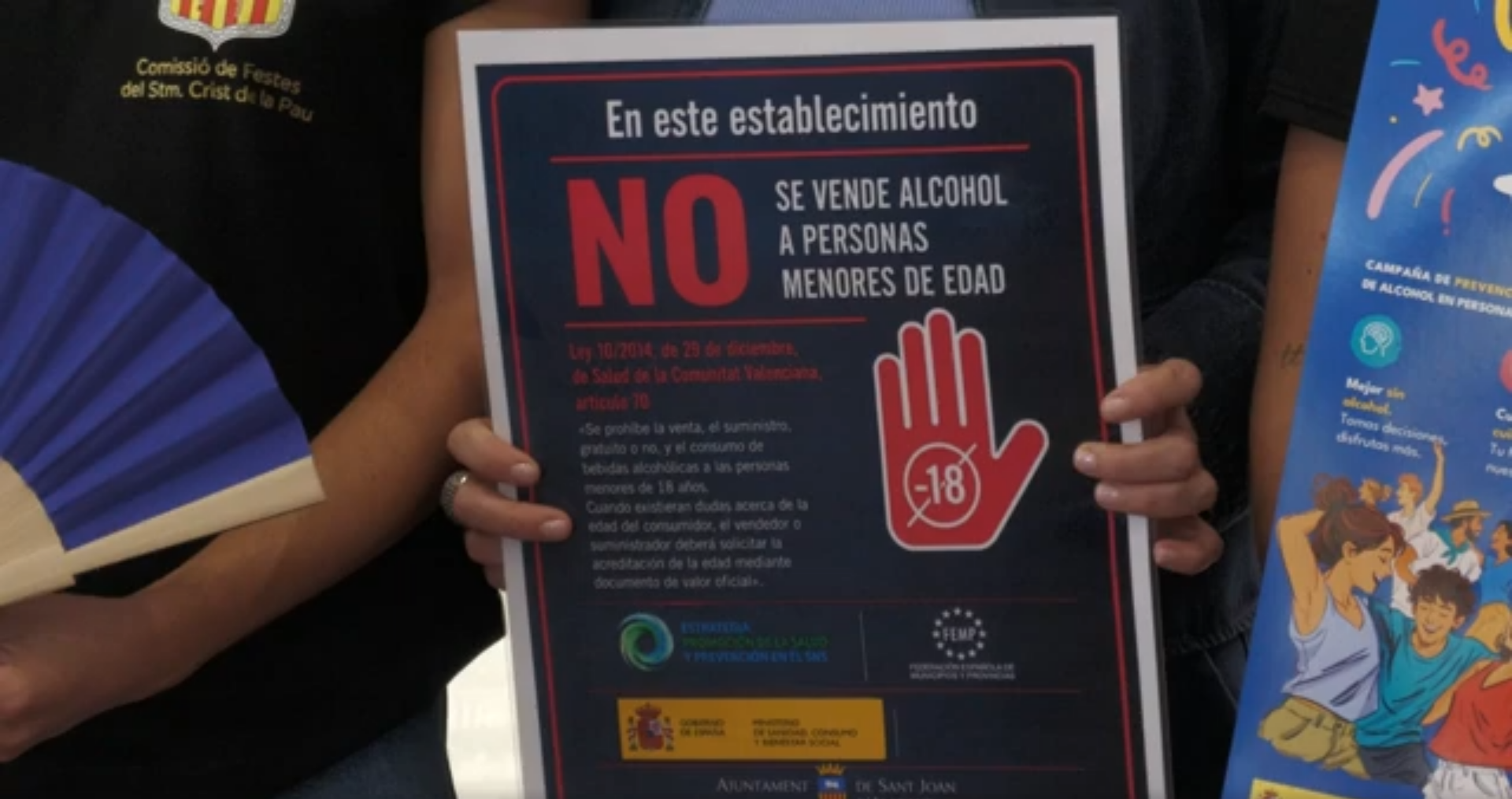 Sant Joan pone freno al consumo de alcohol entre menores en las Fiestas