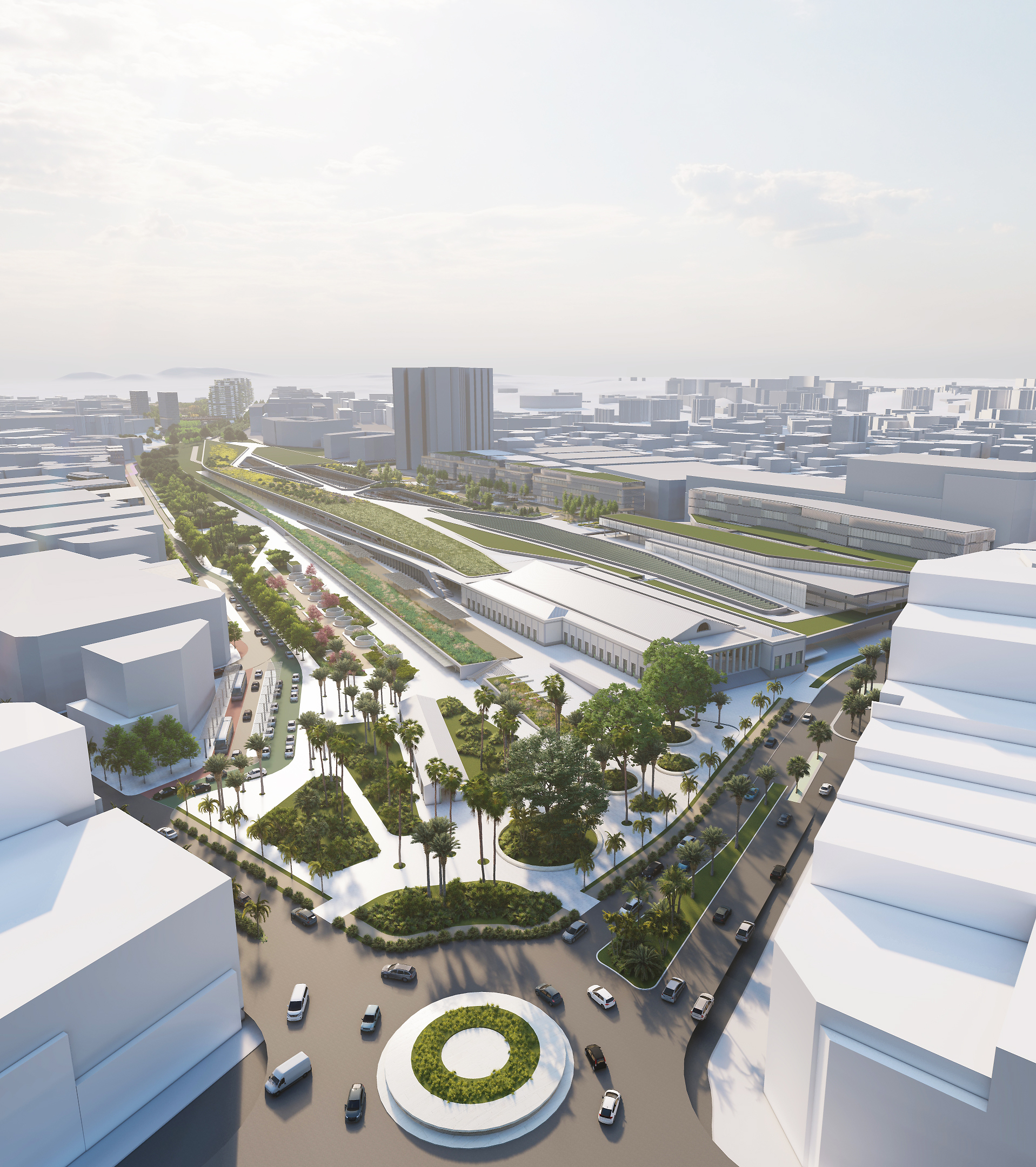Alicante activa el convenio para cubrir las vías e integrarlas en el Parque Central